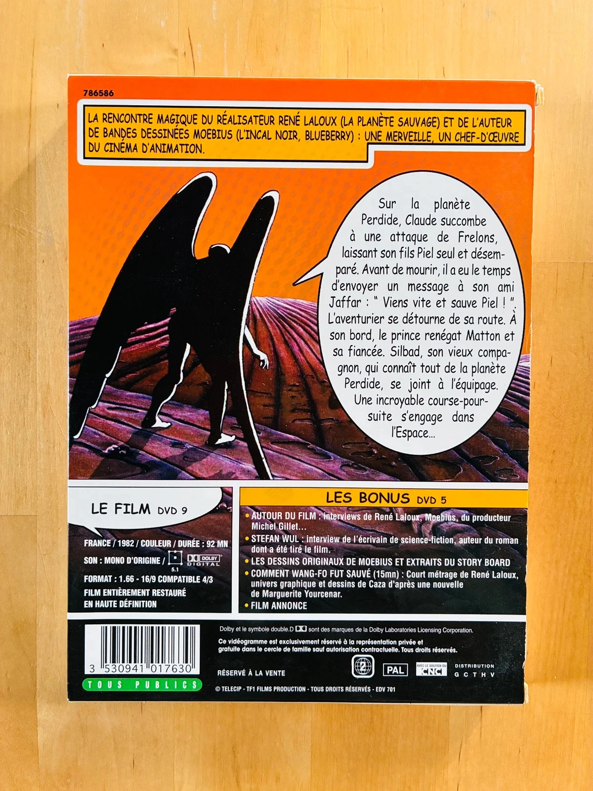Coffret 2 DVD Les Maîtres du Temps edições de colecionador. – photo 2